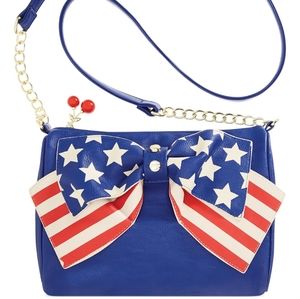 Betsey Johnson Stars and Stripe Bag!